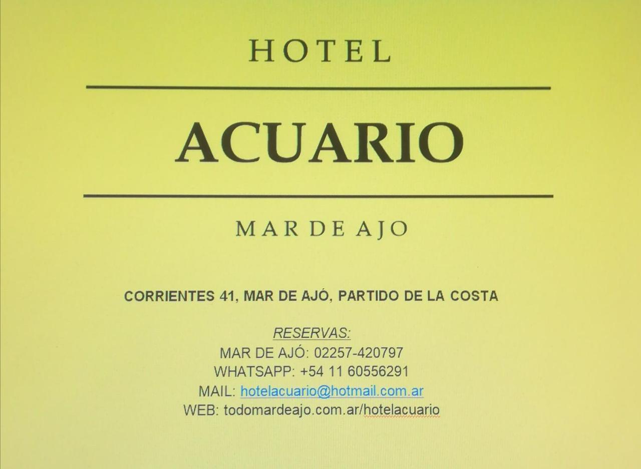 Hotel Acuario มาร์เดอาโฮ ภายนอก รูปภาพ